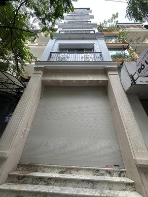 bán nhà mặt ngõ trần duy hưng,ngõ thông,cách phố 10m,ô tô đỗ cửa-dt52m 6 tầng thang máy-kd 70triệu