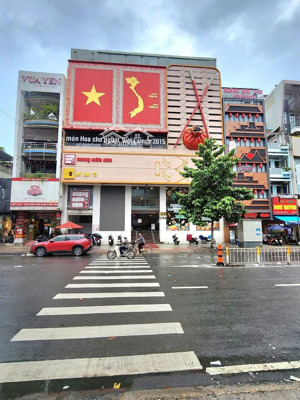 cho thuê tòa nhà dtsd 3200m2, mặt tiền số 200 nguyễn tri phương, quận 10, nhà đẹp mặt tiền 19.5m