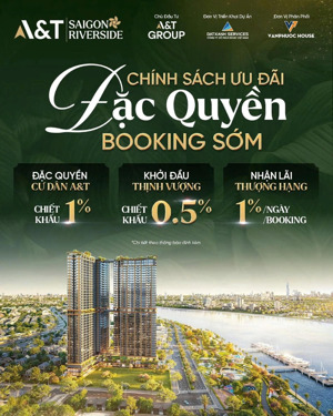 căn hộ a&t riverside sở hữu vị trí vàng, giá tốt nhất khu vực