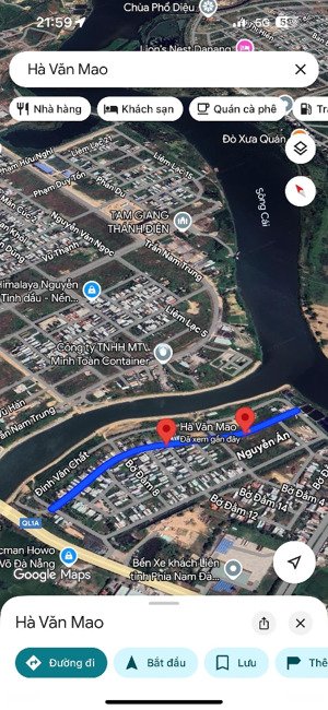 bán 3 lô liền kề mặt tiền hà văn mao, tđc hoà phước, hoà quý. bán lẻ hoặc bán hết