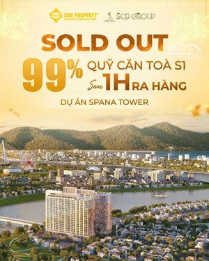 spana tower chính thức mở bán. chỉ 2tỷ2/căn, nh hỗ trợ vay 70%, 0% ls 30 tháng, chiết khấu cao 19%