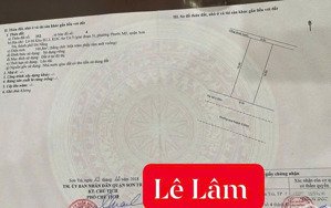 chào bán lô đất đường lê lâm, vị trí gần biển gần tòa tháp đôi