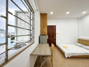 cho thuê căn hộ studio _ cửa sổ thoáng _ thang máy gần cư xá bắc hải