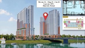 căn 1pn+/54.2m2 giá 2.743 tỷ view sông cẩm lệ ngay cầu hòa xuân - sun spana
