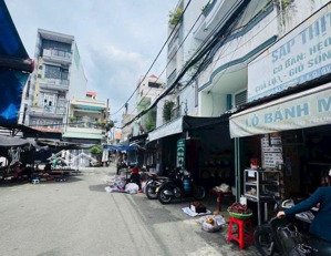 bán gấp nhà mặt chợ an hội kinh doanh sầm uất, đường quang trung, p8, gò vấp. sẵn thu nhập 18tr