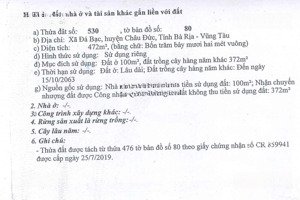 bán đấu giá ts vib l7_xã đá bạc, châu đức, br - vt (nay là xã nghĩa thành, tp. hồ chí minh)