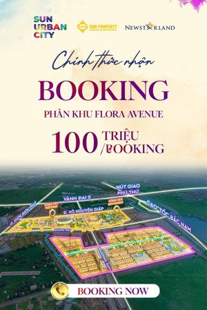 liền kề flora avenue sun urban city lựa chọn dòng tiền bền vững