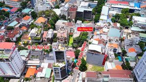 đất xây hầm 7 tầng đường lê ngô cát q3, 9x32 nở hậu 13m, 320m2 148 tỷ tl