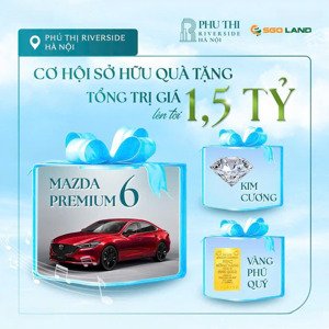 cơ hội hiếm: từ 3.6 tỷ - sở hữu nhà phố ven sông giữa lòng thủ đô