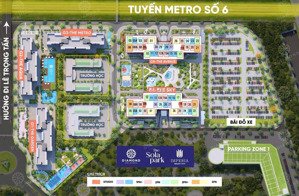 bán gấp 1pn + 1wc 43m2 tòa g6 tầng trung giá 3,25 tỷ the sola park - vinhomes smart city
