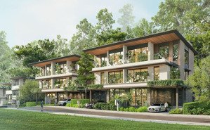 qũy 5 căn biệt thự đồi độc quyền giá tốt nhất thị trường, view hồ thiên thanh khe suối mây lãng mạn