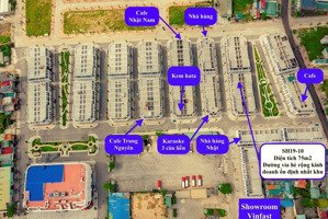 shophouse 75m2 đường vỉa hè rộng giá 3.x tỷ hướng chính đông, kinh doanh sầm uất