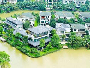 giá rẻ nhất thị trường, chính chủ bán nhanh 450 m2 biệt thự đảo ecopark, full nội thất