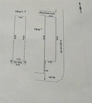 siêu hiếm - bán nhà 3 tầng góc 2 mặt tiền đường kỳ đồng và đường 7m5, vị trí kinh doanh sầm uất