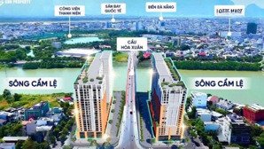 chỉ 900 triệu (30%) cơ hội sở hữu căn hộ view sông hàn + pháo hoa tại kđt trung tâm mới đà nẵng