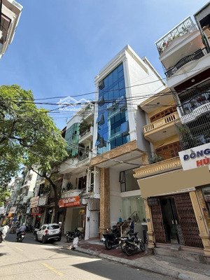 toa vp 9 tầng, mặt phố ngã tư sở - dt 105m2 x mt 6m x thông sàn - giá 5x tỷ