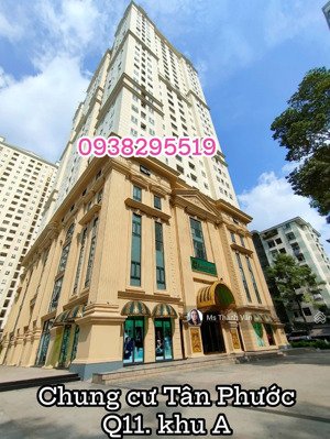 chính chủ cho thuê 13 triệu căn hộ tân phước q11 ngay đại học bách khoa y dc 80m2 to rộn 