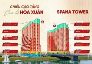 sun spana tower, rẽ nhất dự án căn 1pn + rộng 54m2 giá 2,6 tỷ