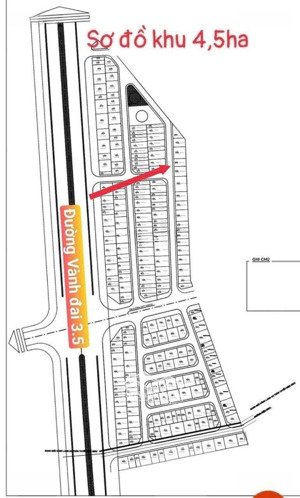 bán lô 49m2 2 mặt thoáng khu 4.5ha đối diện khu biệt thự vườn cam sau lưng là công viên cực thoáng