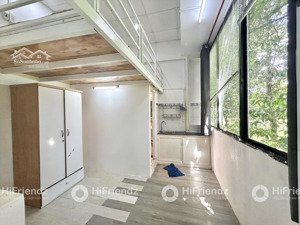 cho thuê phòng gác cửa sổ lớn view công viên gia định - khu sân bay