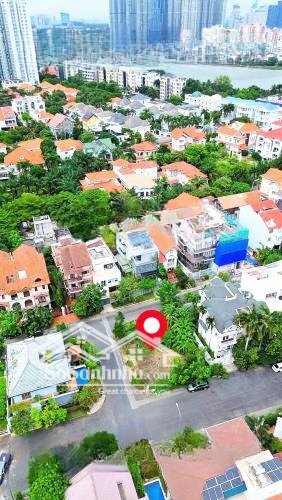 đất biệt thự góc 3 mặt tiền đường ngay nguyễn văn hưởng, thảo điền, q2, 20x20m, 330m2, giá 85 tỷ