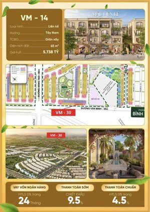 tặng vàng 60 triệu, chỉ 3,5 tỷ vốn ban đầu sở hữu ngay căn shophouse 65m2 tại vin golden city hp