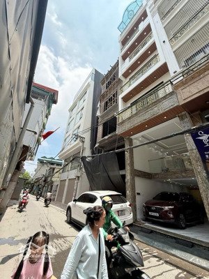 mặt phố kinh doanh trung tâm hoàng mai ô tô vào nhà7 tầng thang máy - giá 18 tỷ - sổ vuông vắn