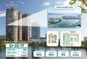 căn hộ condotel skym hạ long view bán đảo rều + vịnh hạ long, giá 2.329 tỷ