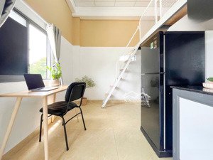 căn hộ có gác ngay quang trung - thống nhất gần chợ hạnh thông tây tiện ra phan văn trị, thang máy