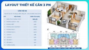 chính chủ bán căn hộ full đồ tòa k3, 3pn 2vs, dt101m2. giá bán 7.5 tỷ bao phí, tại khai sơn city