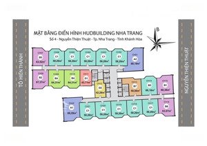 chủ nhà gửi bán nhanh căn 3 ngủ view nguyễn thiện thuật, hud building nha trang