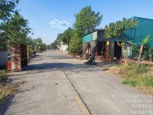 4 lô đất phố vườn mưa - khu dịch vụ và thương mại minh tân, kinh môn. giá chỉ 1xtr/m2