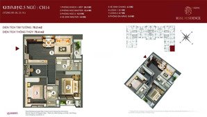 bán gấp căn 2,5 ngủ rose residence giá rẻ - liên hệ 