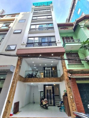 phố tân mai, ô tô tránh, kd đỉnh, diện tích 32m2, 7 tầng thang máy, mặt tiền 4,8m, giá 15,5 tỷ