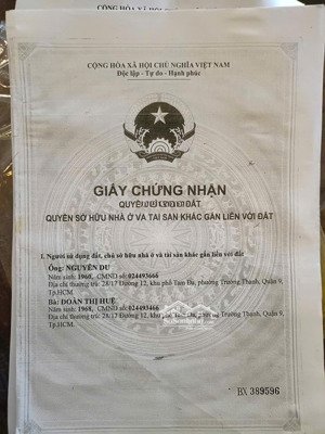 đất đẹp trường thạnh, quận 9 - xây nhà vườn cực chất