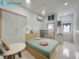 phòng trọ studio full nt - gần kdc him lam, đh tôn đức thắng, lotte mart, cầu kênh tẻ, quận 4