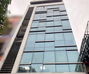 bán toà văn phòng 8 tầng 122m2 - lô góc - vỉa hè -sổ nở hậu - hoàng quốc việt -chỉ nhỉnh 70tỷ