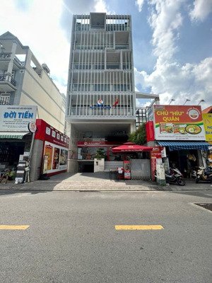 bán tòa nhà mặt tiền 183c nguyễn văn đậu p11 bt - 9,2x35m - hầm 7 tầng thang máy - hdt 190 tr/thg