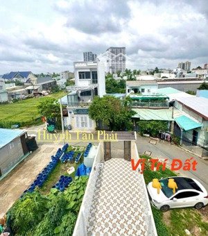 chính chủ cần bán lô đất mt huỳnh tấn phát, đông hòa. dt 124m. tc 66m. đường thôn. gần big c go