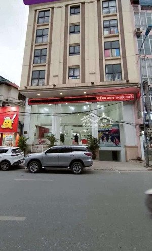 toà văn phòng đẳng cấp - mặt phố yên lãng - dòng tiền 10 tỷ/năm - dt 410m - xd 10t - mt 13m