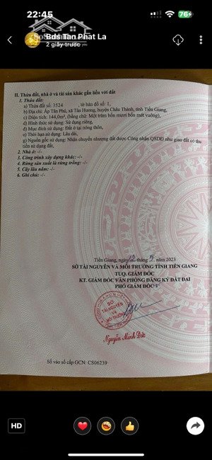 nhà giá rẻ qlo1 kcn tân hương, châu thành, tiền giang dt 5x20m , 2pn lh 