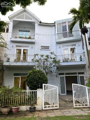 Biệt thự compound 195mét KDC Hoja bờ sông thoáng mát