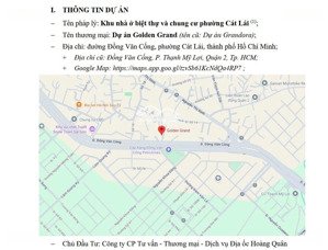 bán loại bđs khác tại chung cư golden grand, 700 tỷ, 4990 m2, chính chủ giá cực chất