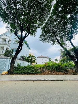 bán đất kdc thủ thiêm villa vị trí đẹp đường rộng 7m đối diện công viên, trường học gần sông sg