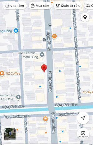 bán đất mặt tiền phạm hùng (đường 15m) - kinh doanh sầm uất - 107.5m2 giá 6.8 tỉ tl