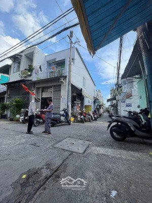 bán nhà ngay mt đường số 1 bình long góc 2mt 4x14 - 1 lầu 3.6 tỷ