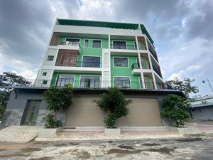 bán nhà 1t-3l góc 2 mặt tiền phù hợp kinh doanh (8x23) diện tích xây dựng 450m -sổ hoàn công kdc vp