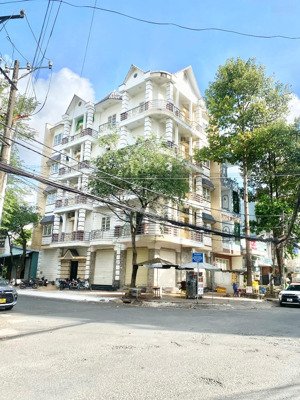 cho thuê nhà trệt 4 lầu thang máy góc 2 mặt tiền nguyễn hiền trục chính kdc 91b