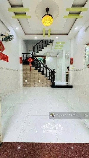 bán nhà quận 7 4 tầng 4pn, dt 66m2 mt6m, giá chào 6.5 tỷ lâm văn bền, phường tân kiểng,