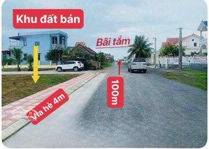 bán đất khu du lịch biển 1 tỷ 268tr.sát bãi tắm chính